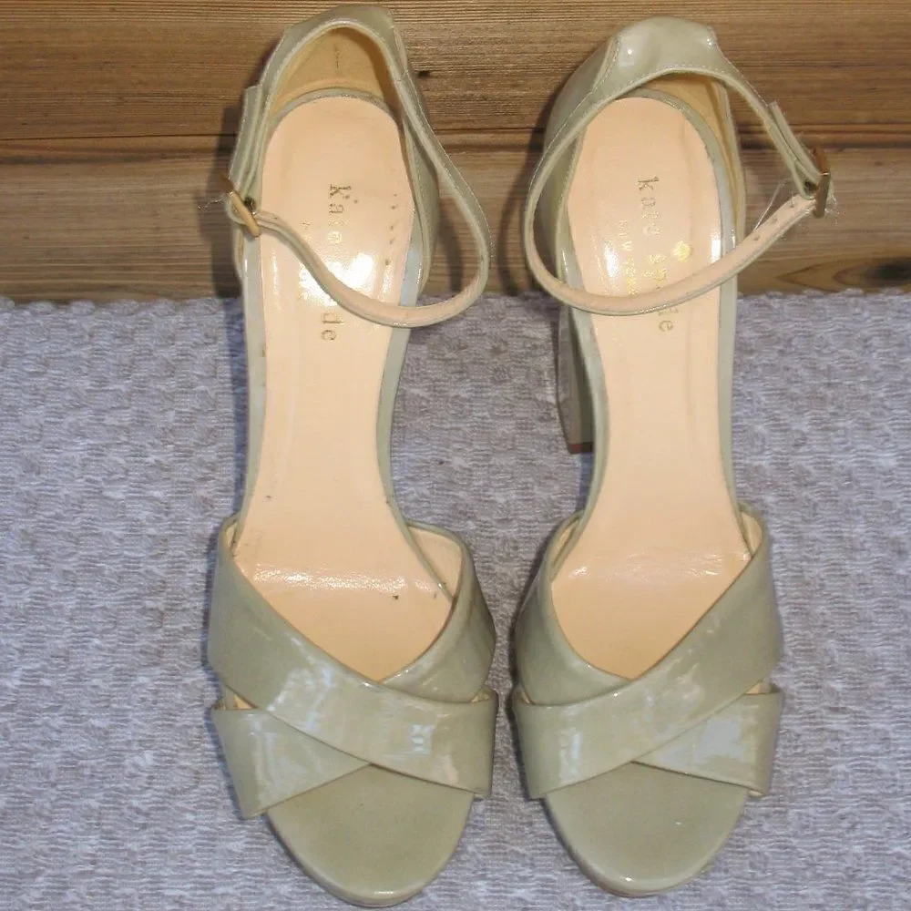 Kate Spade Patent Leather Platform Heels
